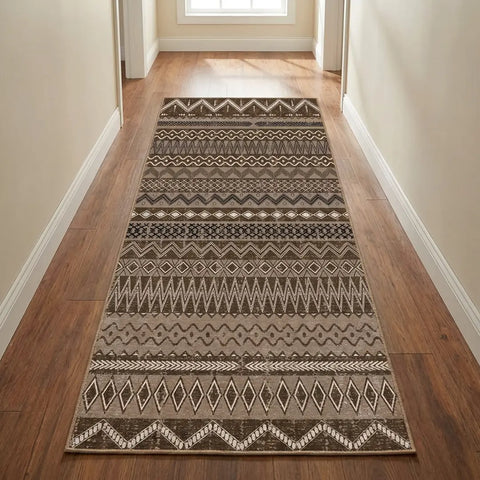 Washable Area Rugs for Living Room, Bedroom & Dining Room – Modern Soft Low Pile Non Slip Carpet – Pet Friendly Waterproof Foldable Rugs for Home